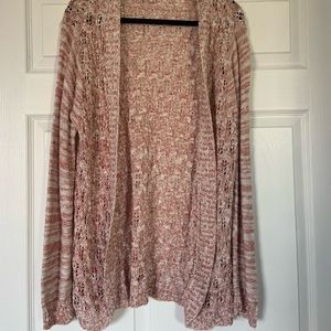 Cream and Blush Cardigan